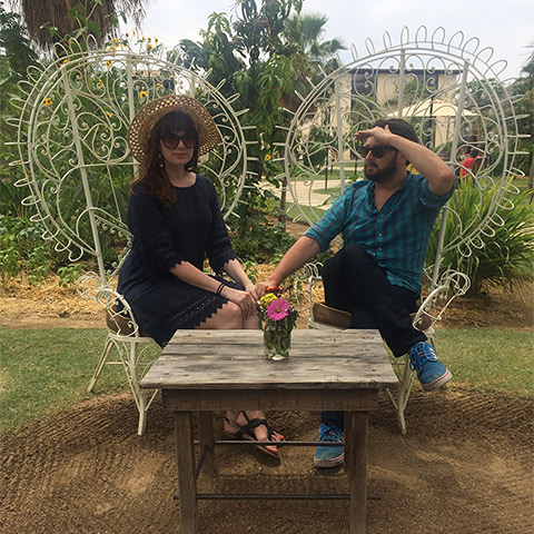 Liz and Alex in Cabo