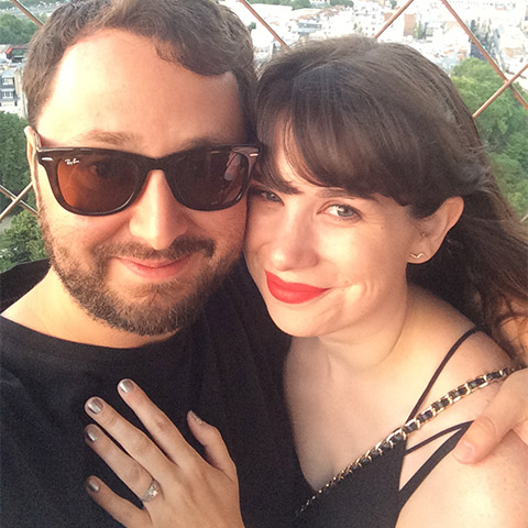 Liz and Alex in Paris